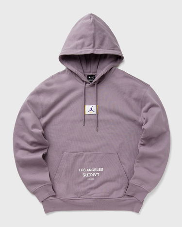 Суитчър Nike LA LAKERS COURTSIDE STATEMENT FLEECE HOODIE Лилаво | FV8254-524, 0