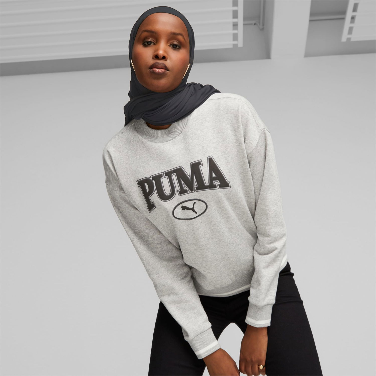 Суитчър Puma SQUAD Sweatshirt Бяло | 621488_04, 1