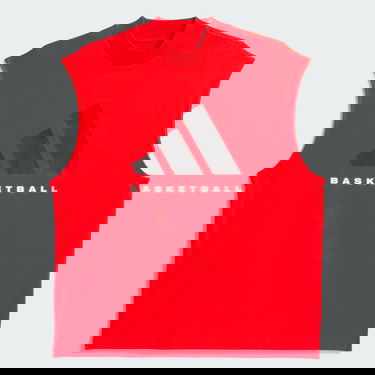Потник adidas Performance Basketball Sleeveless T-Shirt Червено | JE3770, 4