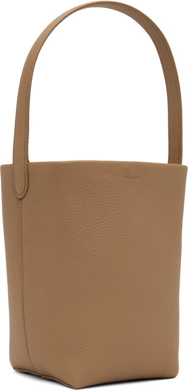 Голяма пазарска чанта The Row Small Leather Bucket Bag Черно | W1314-L129, 1