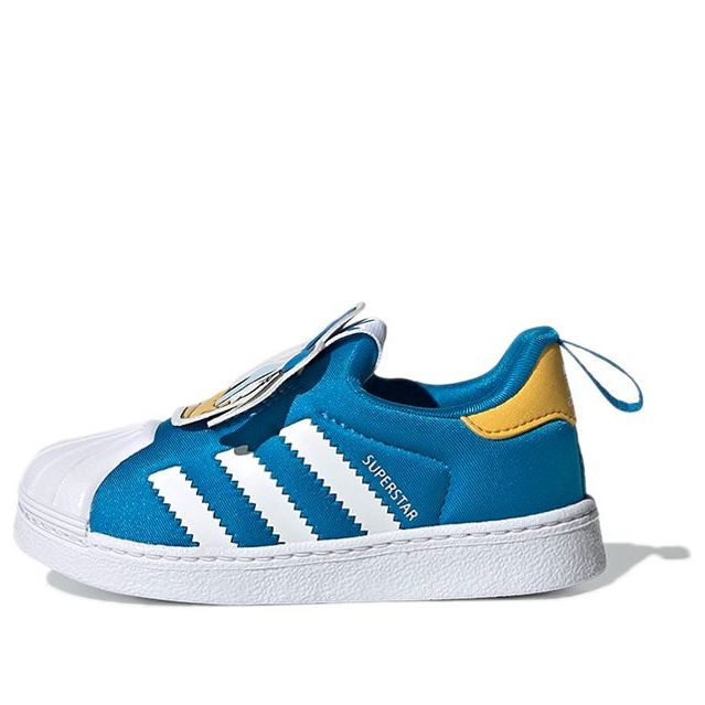 Кецове и обувки adidas Originals Disney x Superstar 360 I Donald Duck Синьо | GX3279, 0