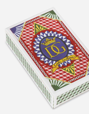 Игра Dolce & Gabbana Sicilian Briscola Playing Cards Многоцветен | TCC206TCAG1UC063, 2
