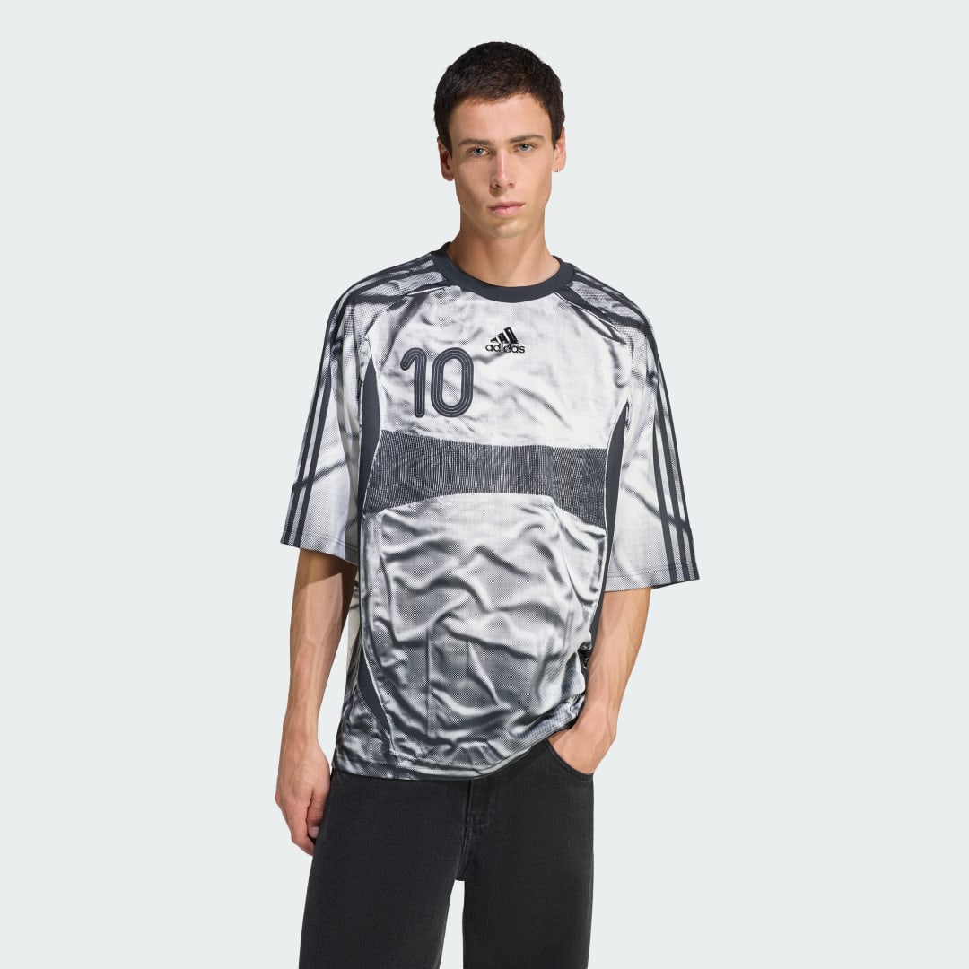 Фланелка adidas Performance Adilenium Season 4 Teamgeist Printed T-Shirt Сиво | KF8523, 0