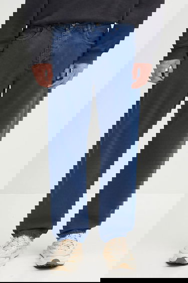 Дънки Carhartt WIP Relaxed Fit Newel Pant Синьо | I033123.E74J, 0