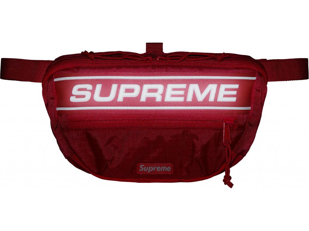 Чанта за кръста Supreme 3D Logo Waist Bag Червено | FW23B6-RED, 1