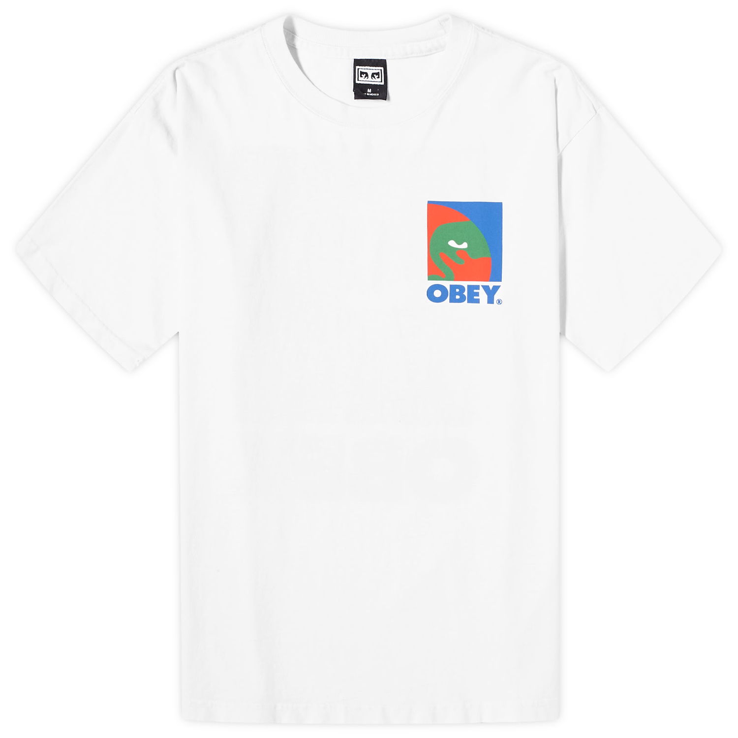 Тениска OBEY Circular Icon Сиво | 166913702-WHT, 0