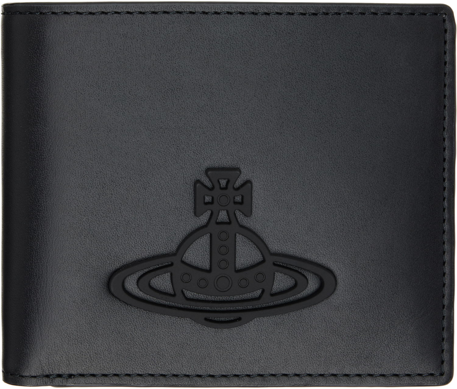 Портфейл Vivienne Westwood Vivienne Westwood Leather Bifold Wallet with Orb Черно | 5107004LM-L00AR-, 0