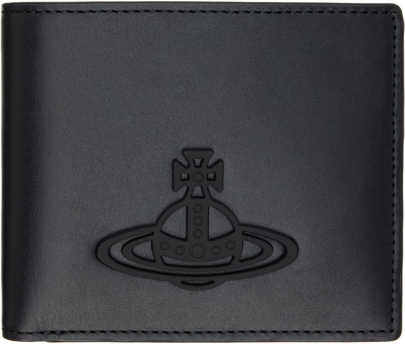 Портфейл Vivienne Westwood Vivienne Westwood Leather Bifold Wallet with Orb Черно | 5107004LM-L00AR-