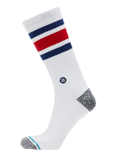Бельо и чорапи Stance Boyd ST Socks Бяло | A556A20BOS-BLU