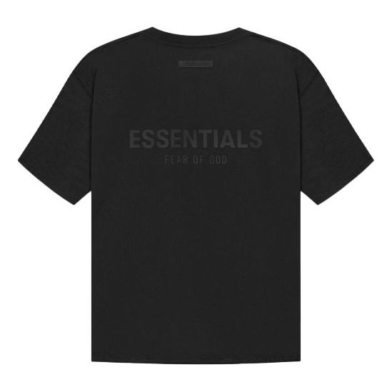 Тениска Fear of God Essentials SS21 Stretch Limo Tee Черно | FOG-SS21-629