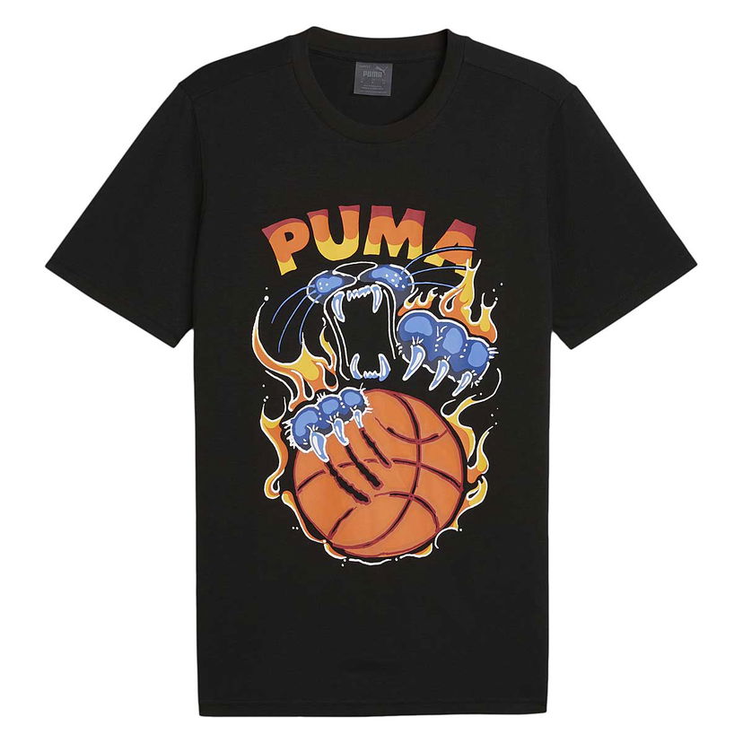 Тениска Puma TSA T-Shirt 6, schwarz Черно | 624825_01