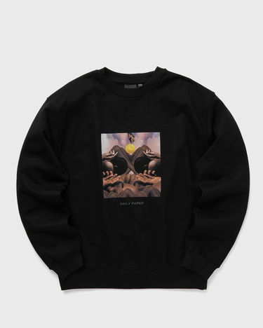 Суитчър DAILY PAPER Landscape Oversized Sweatshirt Черно | 2411078, 3