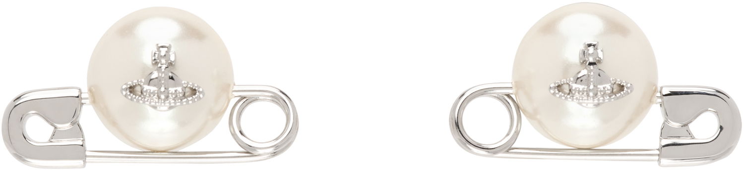 Обеци Vivienne Westwood Jordan Earrings Металик | 6201035F-02P154-, 0
