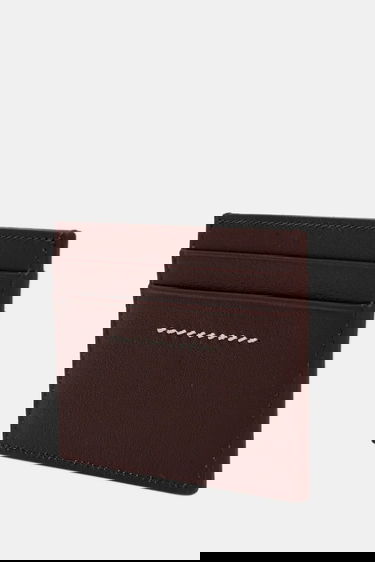 Портфейл Maison Margiela MM6 Maison Margiela Leather Card Holder Бургунди | SA5UI0026.P8332.T5016, 1
