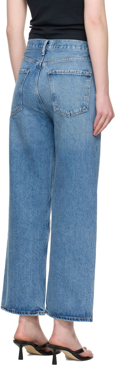 Дънки AGOLDE AGOLDE Ren Wide Leg Jeans Синьо | A9191-1765, 2
