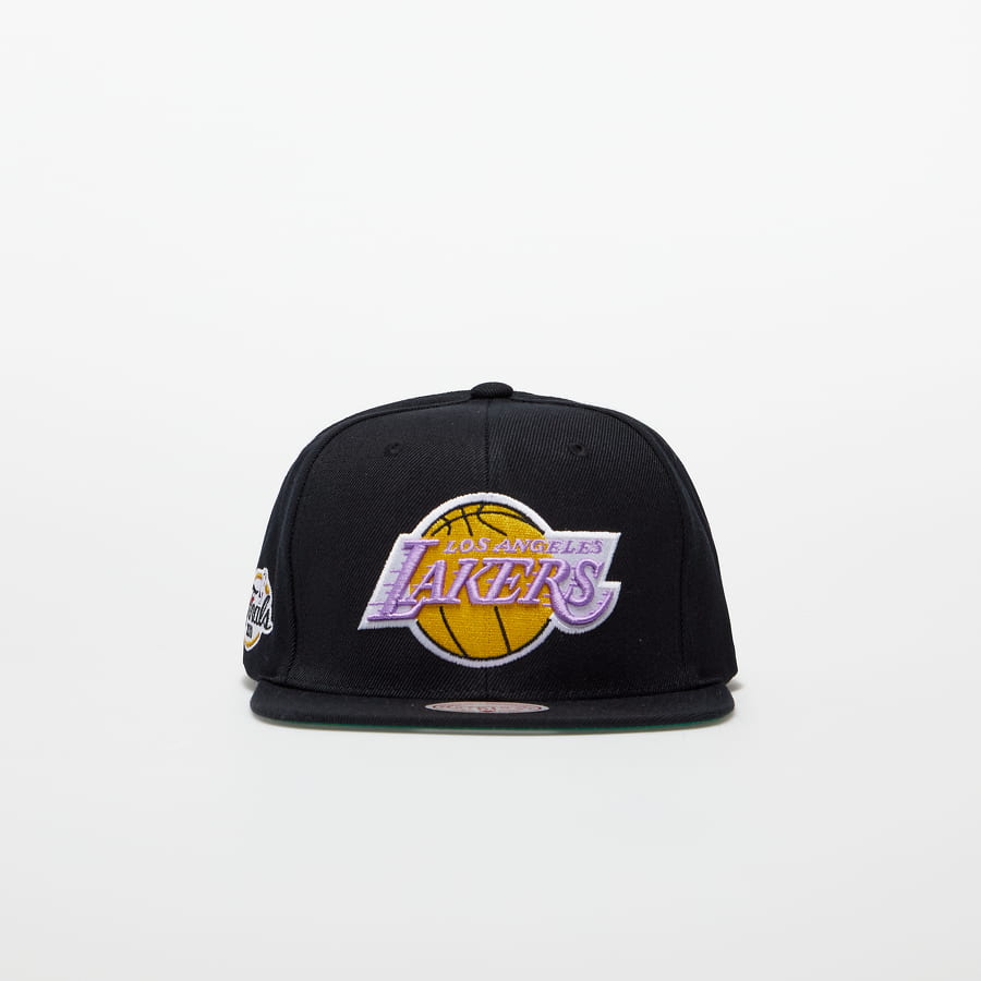 Шапка с козирка Mitchell & Ness Snapback NBA Top Spot Snapback HWC Lakers Черно | HHSS2976-LALYYPPPBLCK, 0