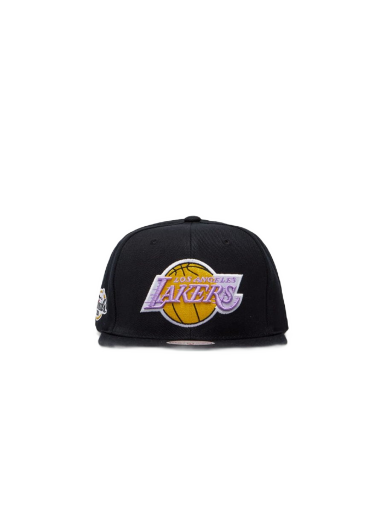 Шапка с козирка Mitchell & Ness Snapback NBA Top Spot Snapback HWC Lakers Черно | HHSS2976-LALYYPPPBLCK
