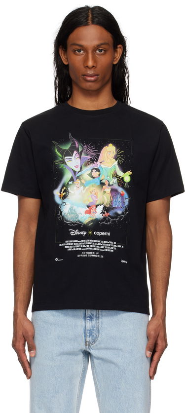 Тениска Coperni Coperni Disney Princess Boxy T-Shirt Черно | DJS03F5028CMEN, 0