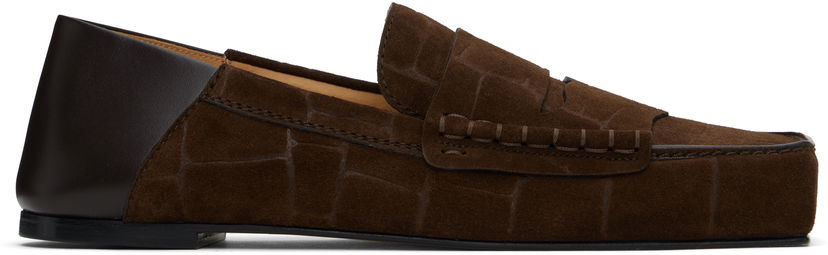Кецове и обувки Jacquemus Jacquemus La Croisière 'The Carré' Loafers Кафяво | 24H246FO147-4355