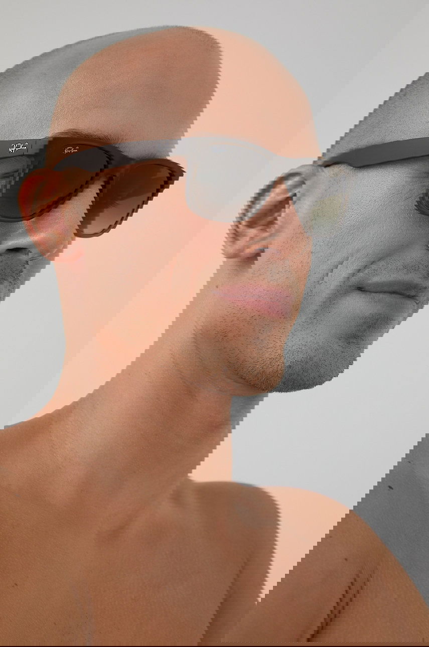 Слънчеви очила Ray-Ban Ray-Ban JUSTIN Sunglasses Кафяво | 0RB4165.854/7Z, 0