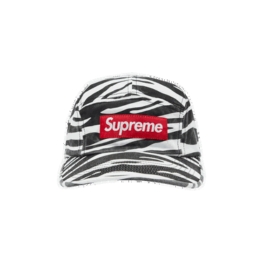 Шапка с козирка Supreme Washed Chino Twill Camp Cap Черно | FW22H104 ZEBRA, 0
