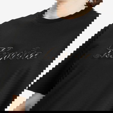 Тениска LANVIN Denim Script Logo T-Shirt Черно | RM-TS0115-J171-P25-10, 5