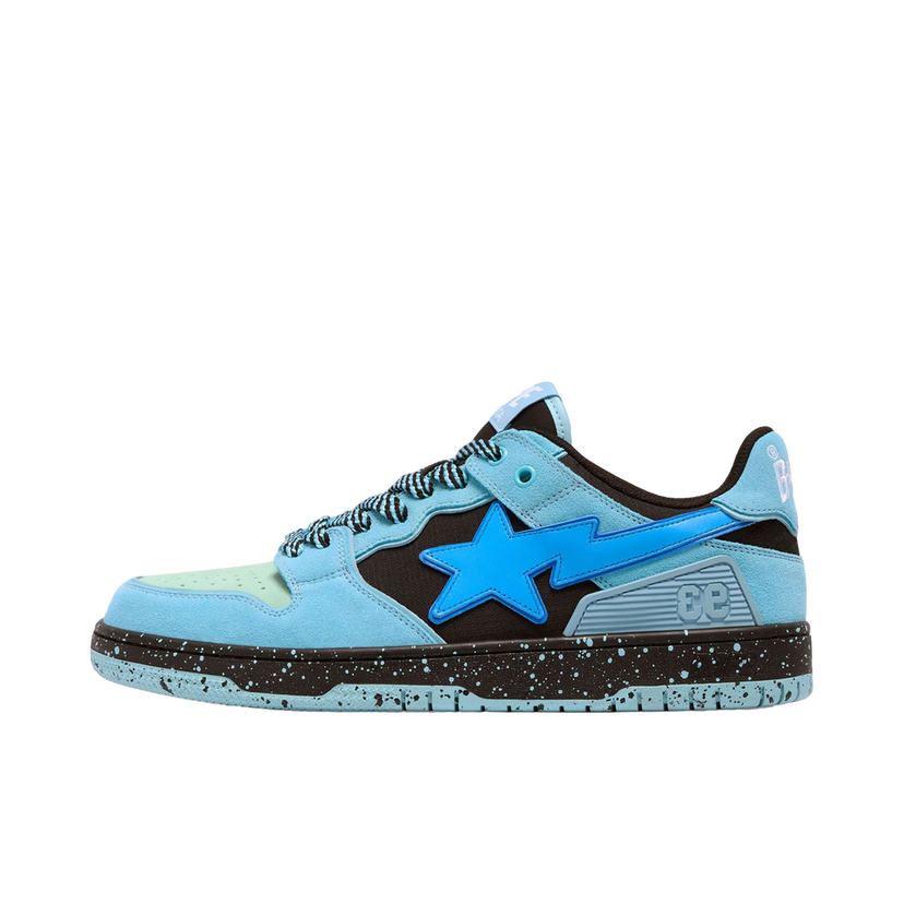 Кецове и обувки BAPE A Bathing Ape SK8 Sta #6 "Blue Green" Синьо | 001FWJ201004_GRN