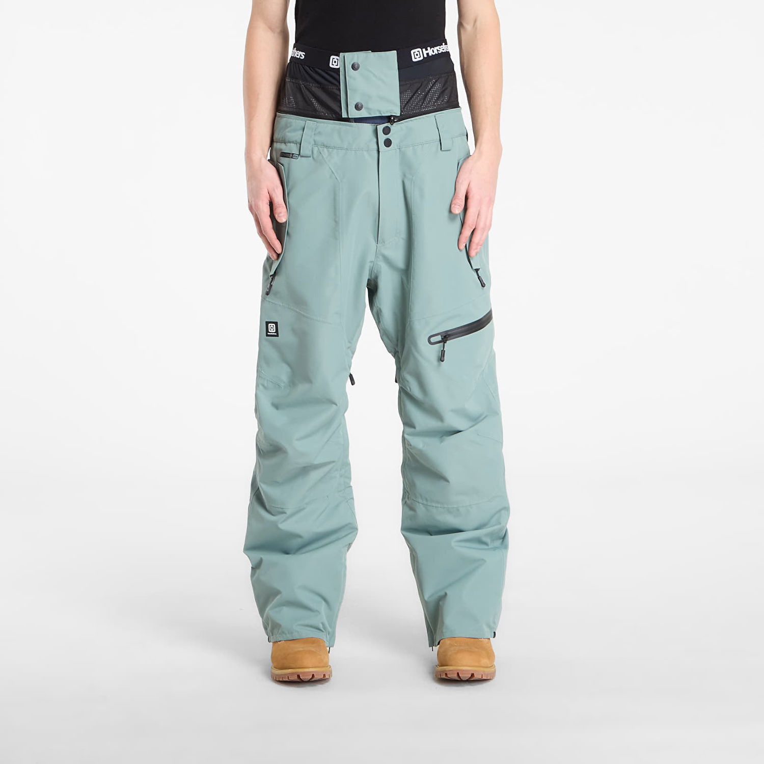 Панталони Horsefeathers Nelson Snowboard Pants with Zipper Pockets Тюркоазено | OM297T, 0