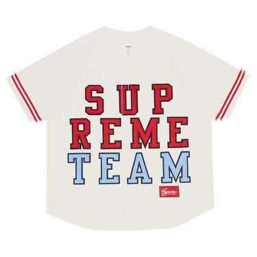 Фланелка Supreme Denim Baseball Jersey Бяло | FW22KN11 WHITE, 0