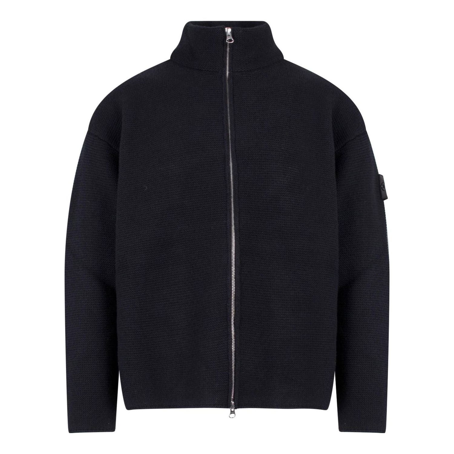 Пуловер Stone Island Shadow Project Zipped Jacket Черно | 77195142U-V2029, 0