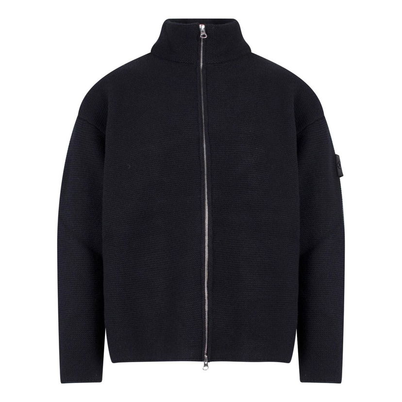 Пуловер Stone Island Shadow Project Zipped Jacket Черно | 77195142U-V2029