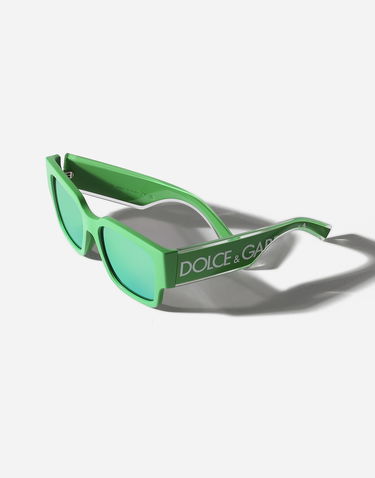 Слънчеви очила Dolce & Gabbana Dolce & Gabbana DNA Logo Sunglasses Зелено | VG600JVN1F29V000, 3