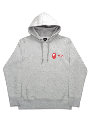 Суитчър BAPE Vans x Pullover Fleece Hoodie Сиво | 001PPH731905_GRA