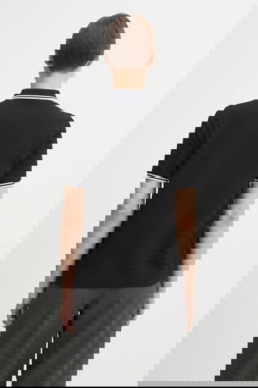 Поло тениска Fred Perry Twin Tipped Short Sleeve Polo Shirt Черно | G3600, 2