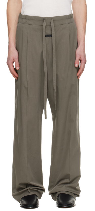 Панталони Fear of God Pleated Drawstring Trousers Сиво | FG25FW65-650CTE-259, 0