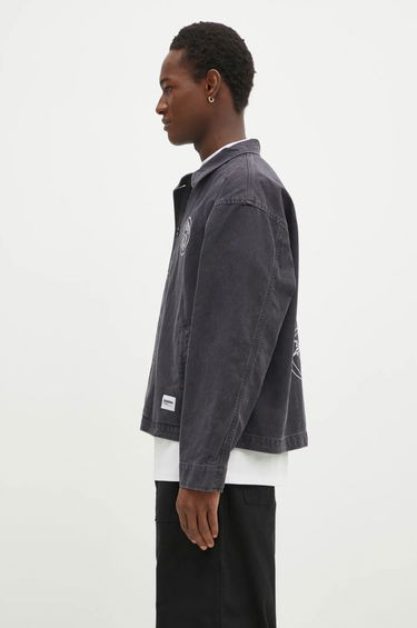 Яке Neighborhood NEIGHBORHOOD Embroidered Cotton Jacket Черно | 242AQNH.JKM02, 1