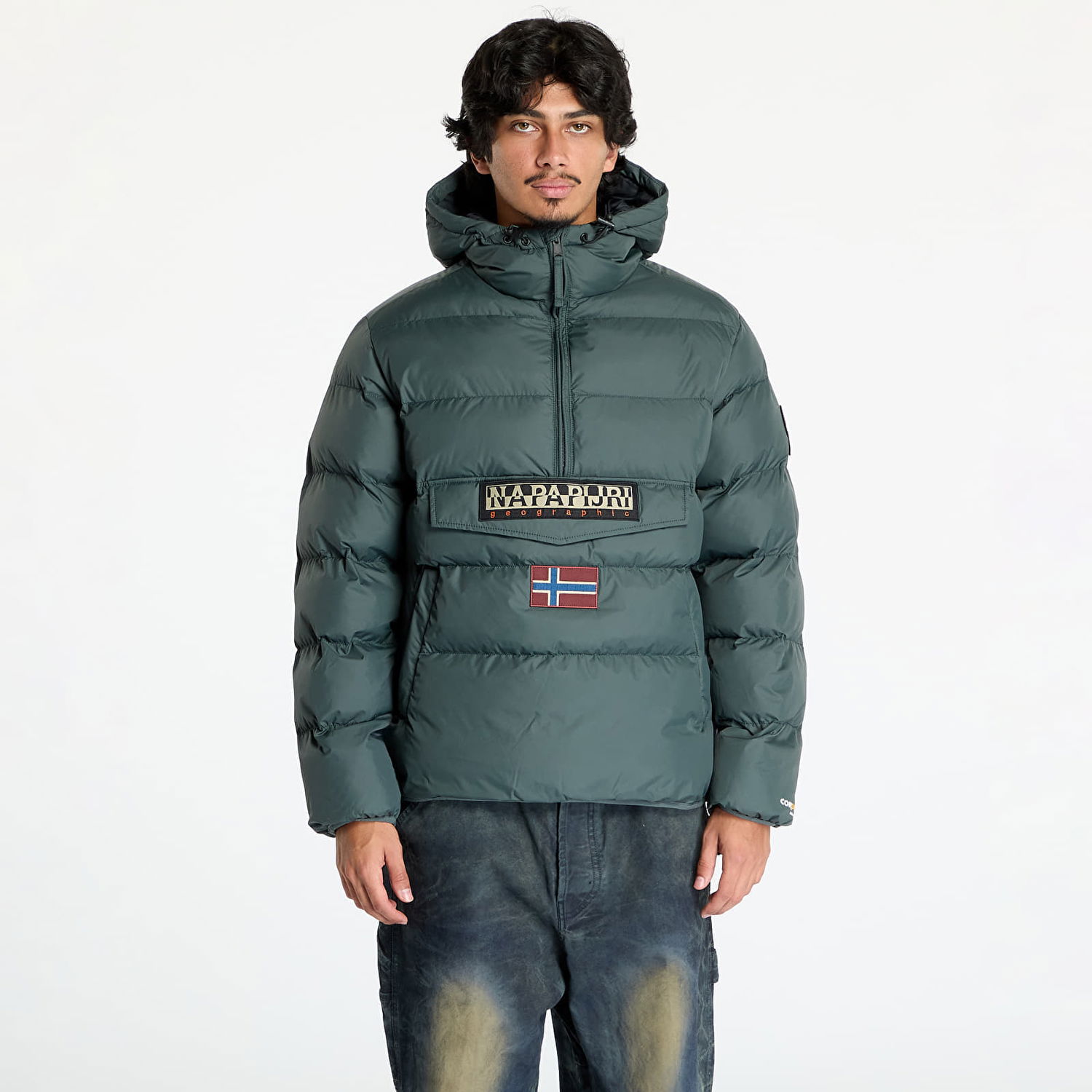 Пухо яке Napapijri Jacket Rainforest Op Winter Puffer Jacket Green Urban S Зелено | NP0A4HMAG1S1, 0