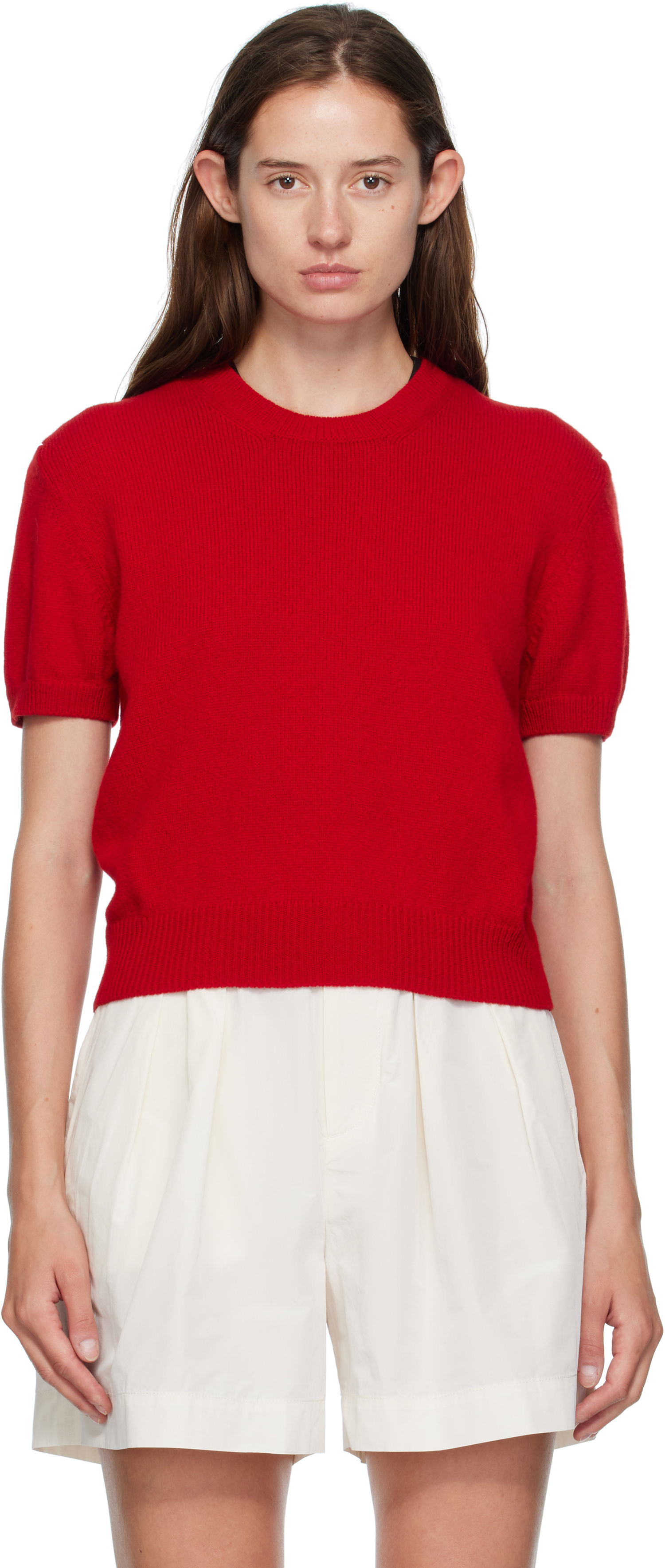 Тениска &Daughter &Daughter Wicklow Short Sleeve T-Shirt Червено | HKN03885, 0