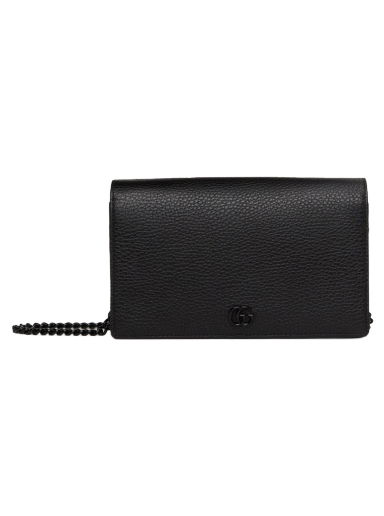 Портфейл Gucci Small Marmont Chain Wallet Bag Черно | 497985 17WFN