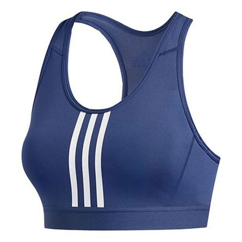 Сутиен adidas Originals Don't Rest 3-Stripes Sports Bra Синьо | FL2053