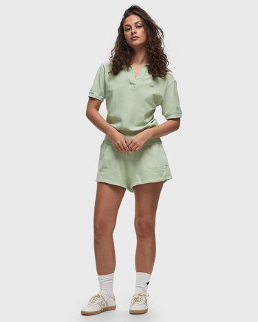 Поло тениска Lacoste Cotton Blend Polo Shirt Зелено | DF7185-IP8, 1