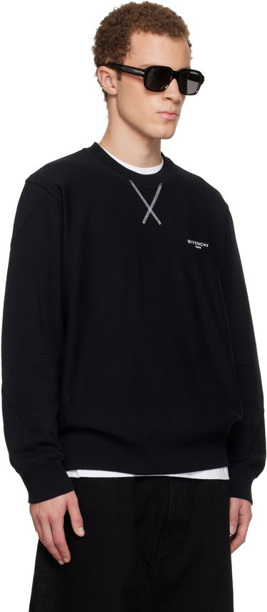 Суитчър Givenchy Couture Seam Sweatshirt Черно | BMJ0P63YS1001, 1