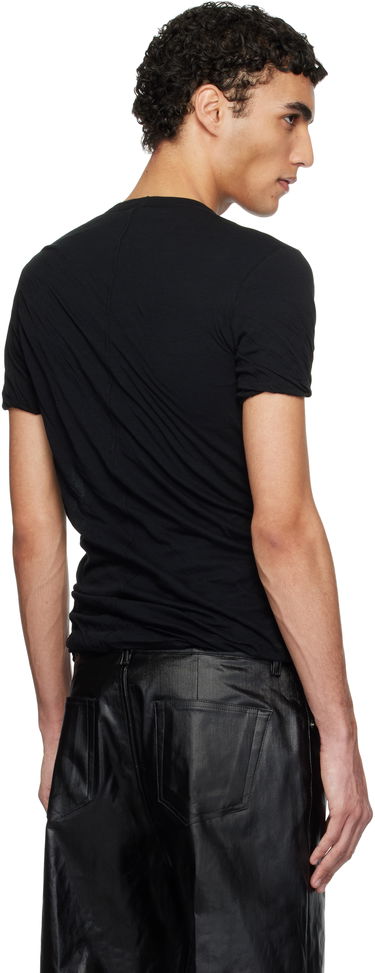 Тениска Rick Owens Rick Owens Porterville Double Short Sleeve T-Shirt Черно | RU01E5256 UC, 2