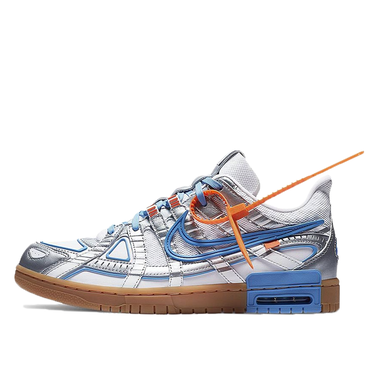 Кецове и обувки Nike Off-White x Air Rubber Dunk "University Blue" Металик | CU6015-100, 4