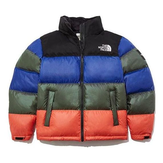 Пухо яке The North Face Nuptse Colorblock Puffer Jacket Оранжево
 | NJ1DL50J