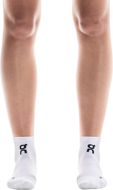 Чорапи On Running Core Run Mid Socks Бяло | 2uf10070069, 1