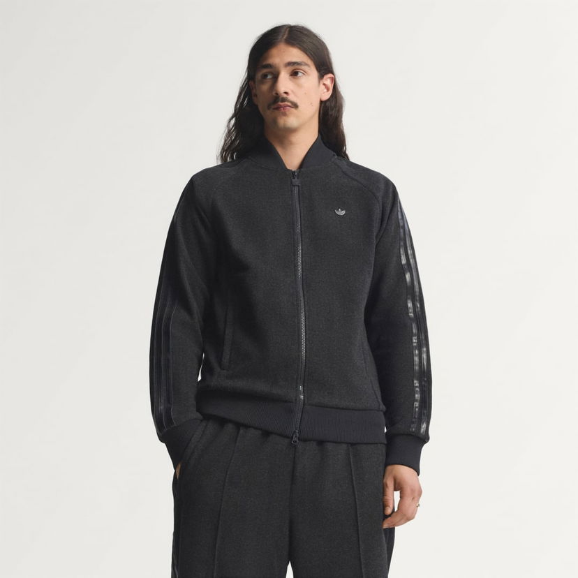 Яке бомбър adidas Performance Premium Sport Top Черно | JV7614