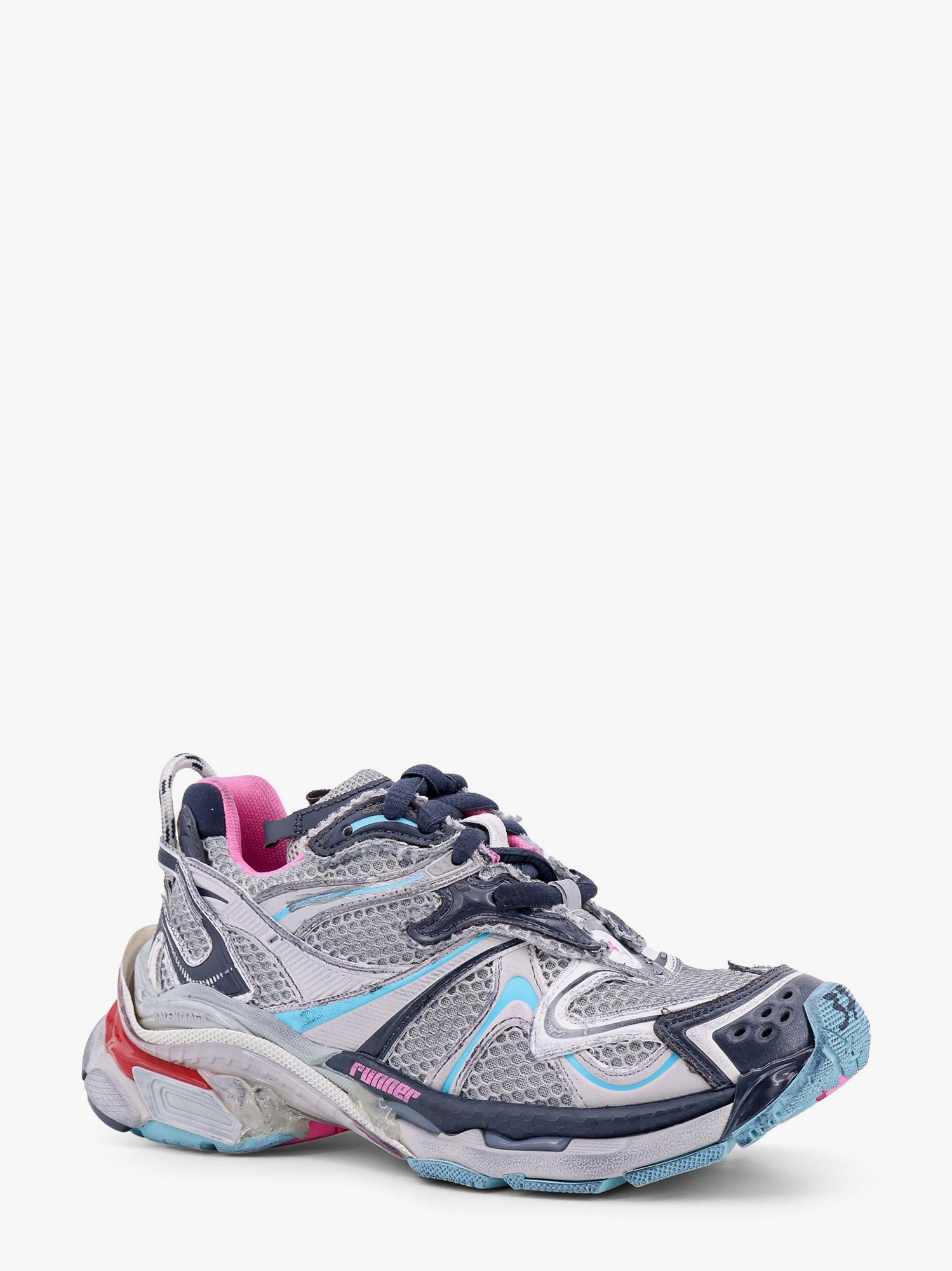 Кецове и обувки Balenciaga Runner 2 Сиво | 779064W3RXP1045, 1