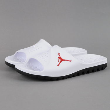 Кецове и обувки Jordan Jordan Super.Fly Team Slide ''White Gym Red'' Бяло | 716985-102, 1