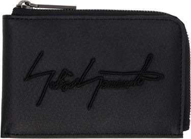 Портфейл Yohji Yamamoto Yohji Yamamoto Signature Zip Wallet Черно | DM-A06-790, 0
